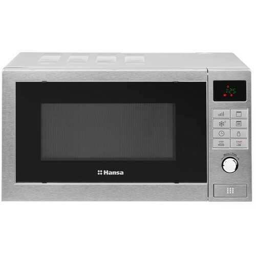 Mikrotalasna rerna Hansa AMGF20E1GIH – 20L, 700W, Quartz grill, inox, samostojeća