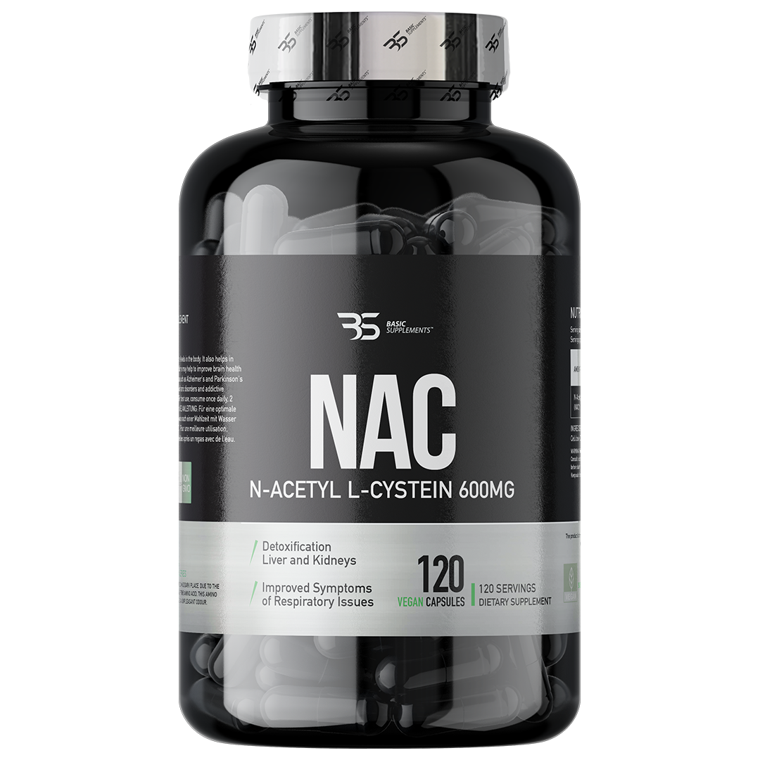 NAC PRO N-Acetyl L-Cysteine 120 kapsula Basic Supplements