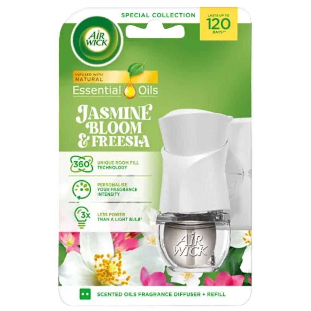 Airwick Jasmine Bloom & Fressia električni osveživač prostora – aparat + dopuna, 1 kom