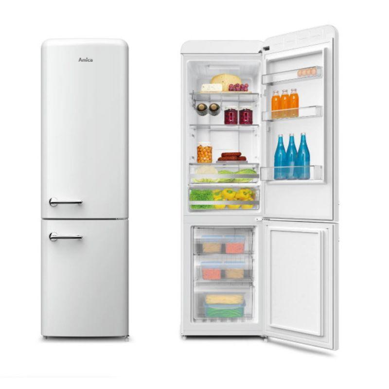 Amica FK3495.3FWAA kombinovani frižider – 186cm, bela