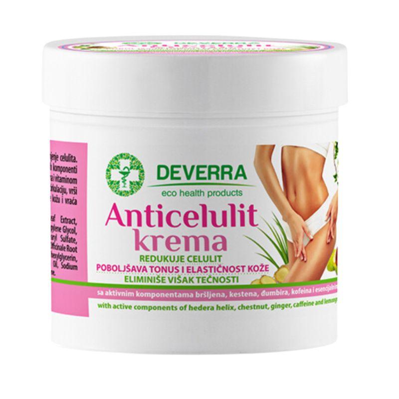 Deverra Farm Anticelulit krema – 250 ml, za čvršću, elastičniju kožu i smanjenje celulita