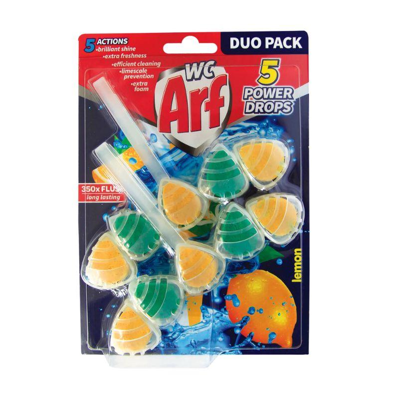 Arf 5 Power Drops Lemon Boost WC Osveživač - 2x55g