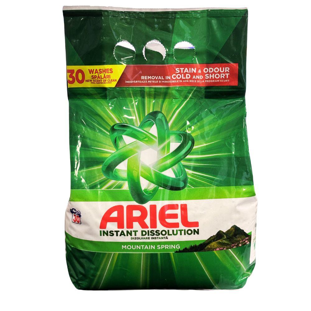 Ariel Mountain Spring prašak za pranje veša 1.95kg – 30 pranja