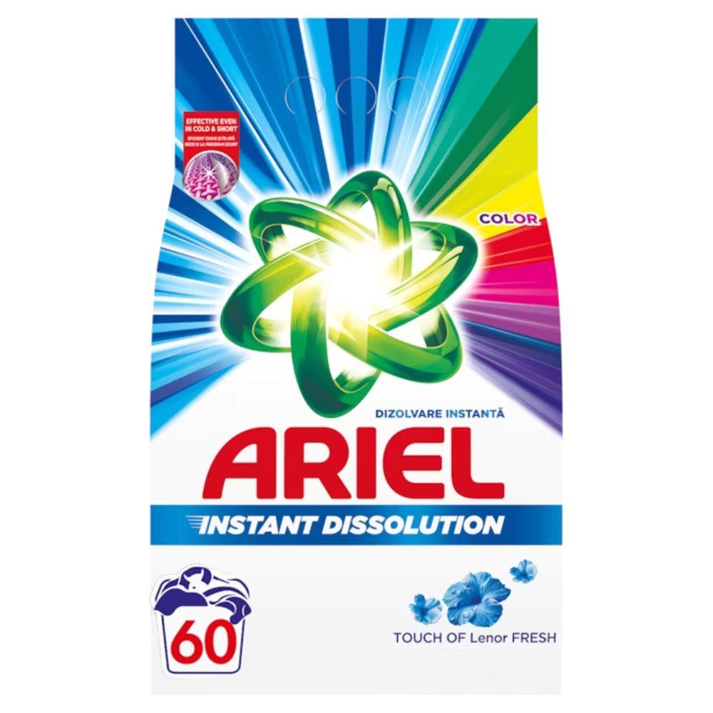 ARIEL Touch Of Lenor Color praskasti deterdzent za ves - 4,5kg,60 pranja