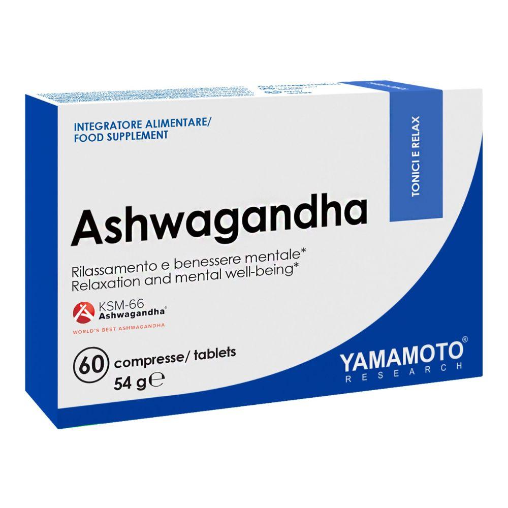 Ashwagandha KSM-66 60 tableta adaptogen za stres i fokus Yamamoto Nutrition