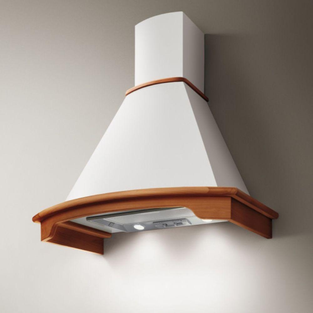 Aspirator Elica Coraline WH/A/90 T.GREZZO – 90 cm, natur drvo, LED osvetljenje