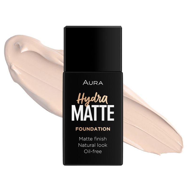 Aura Hydra Matte Tečni Puder - 011 Champagne Mist, 30 ml