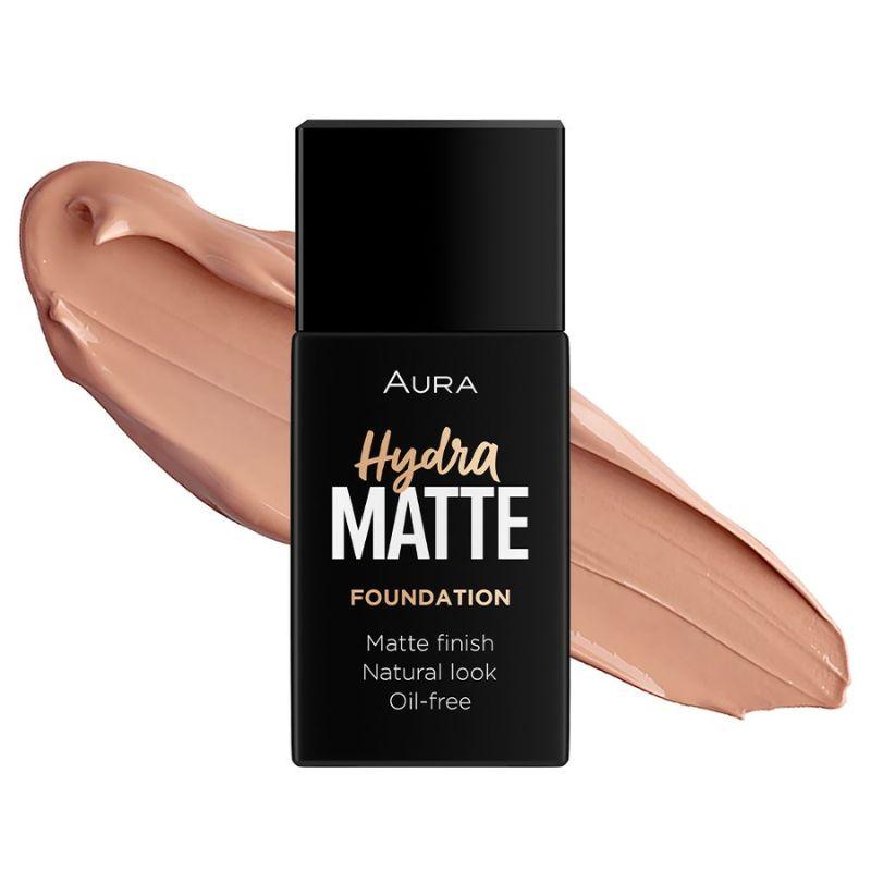 Aura Hydra Matte Tečni Puder - 014 Caramel Dream, 30 ml