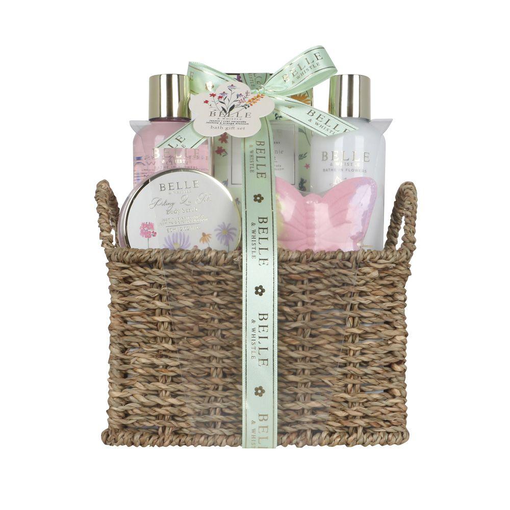 BELLE Spring Poklon Set za Negu Tela 5/1 – Korpa
