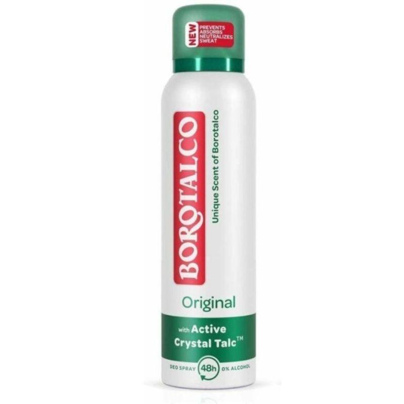 Borotalco Original dezodorans u spreju 150 ml – zaštita od znoja do 48h, bez alkohola
