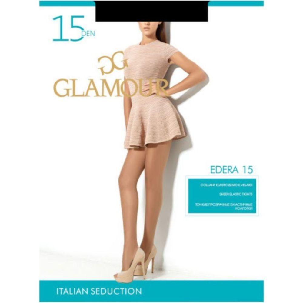 Čarape Glamour EDERA 15 den – veličina 4-L, boja Miele