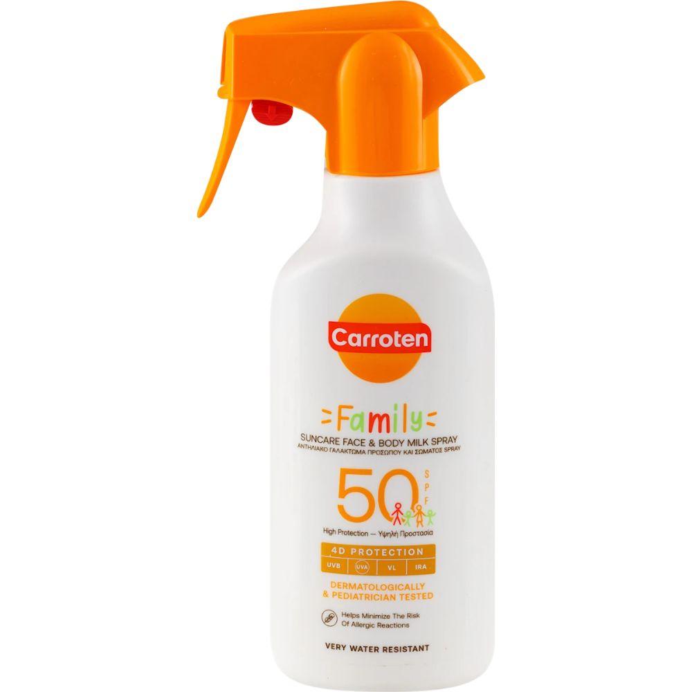 Carroten Family mleko za zaštitu od sunca SPF 50 270ml