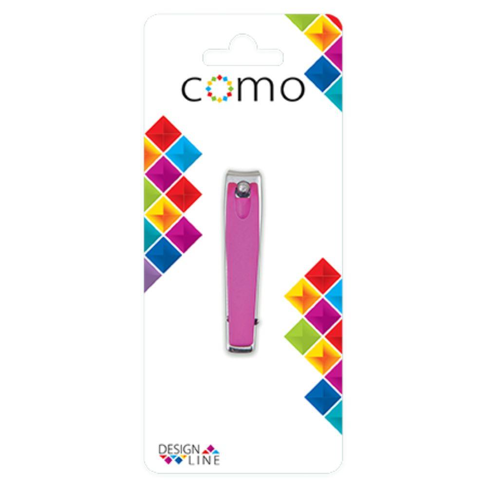 Como pink grickalica za nokte – srednja veličina sa gumiranom drškom