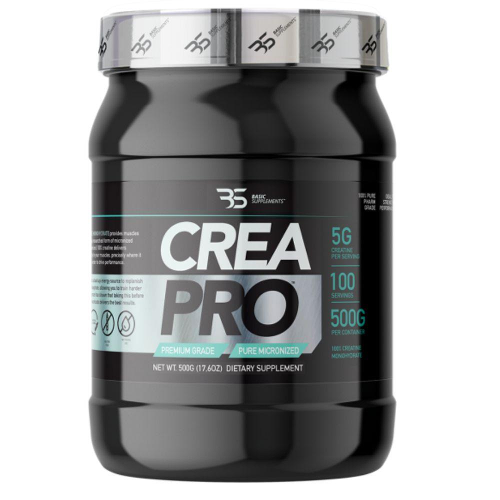 CREA PRO Kreatin Monohidrat 500 g – Basic Supplements
