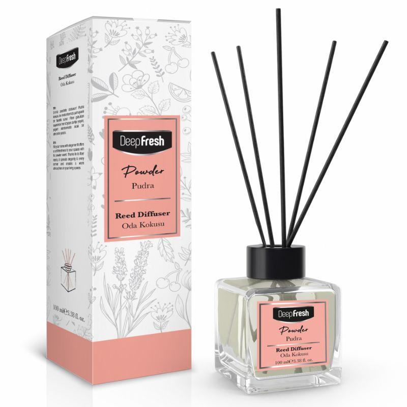 Deep Fresh osveživač prostorije sa štapićima – Powder – 100ml