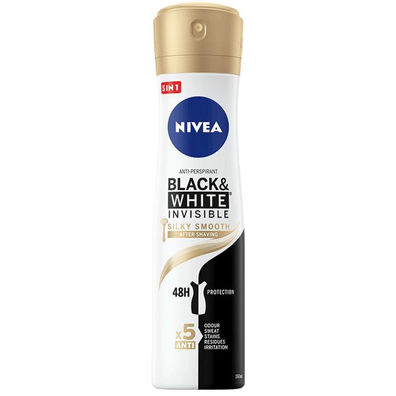 Dezodorans u spreju Black & White Invisible Silky Smooth 150ml Nivea