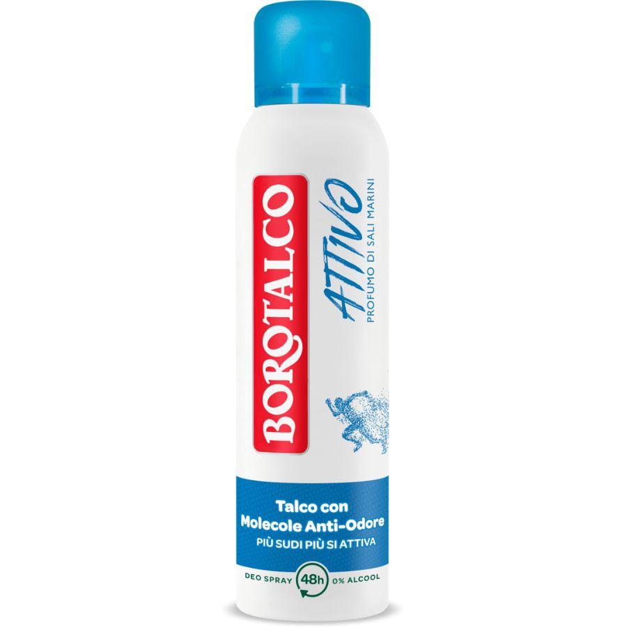 Dezodorans u spreju ATTIVO 150ml Borotalco