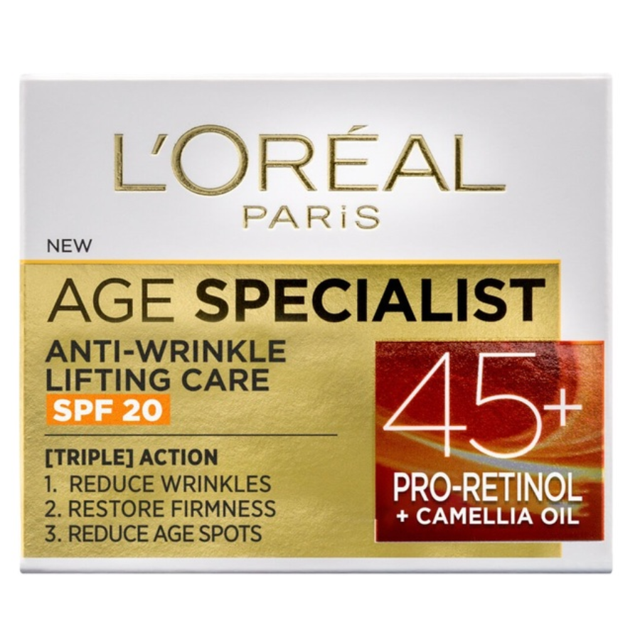 Dnevna krema Age Specialist SPF 20 45+ 50ml L Oreal Paris