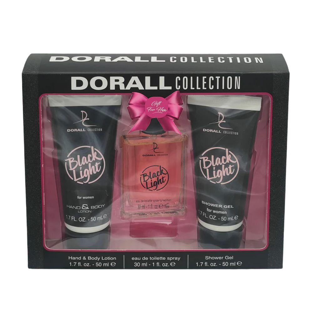 Dorall Black Light 3/1 Set – Toaletna voda, gel za tuširanje i losion za ruke i telo