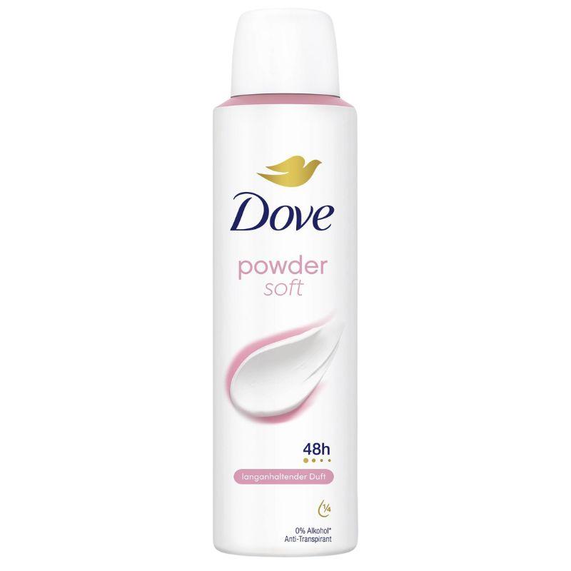 Dove Powder Soft antiperspirant sprej – 150ml