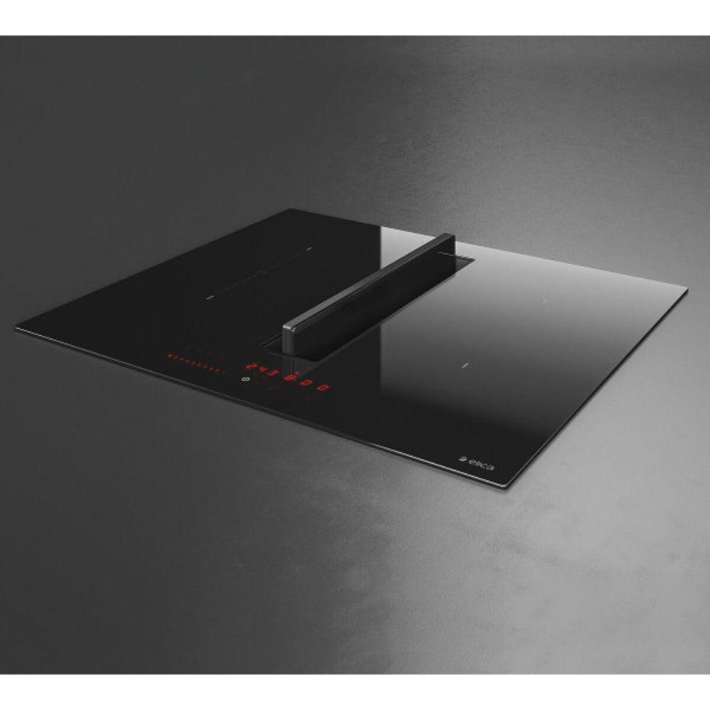 Elica NikolaTesla FIT BL/A/60 – Indukciona ploča sa integrisanim aspiratorom, 60 cm