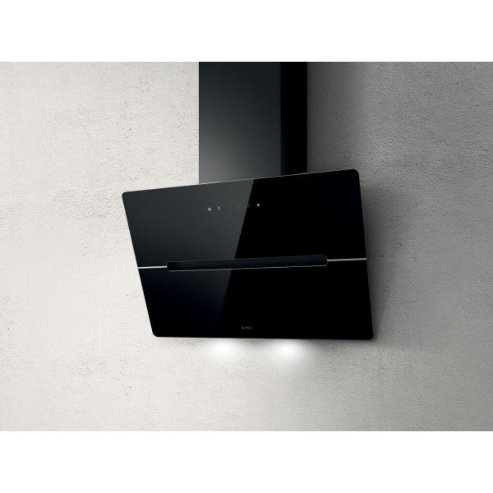 Elica WISE BL/A/60 – Dekorativni zidni aspirator 60 cm, crni, sa Touch upravljanjem
