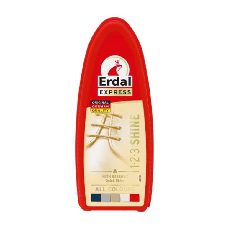 Erdal 1-2-3 Shine Sunđer za Sjaj Obuće Neutral - 40 ml