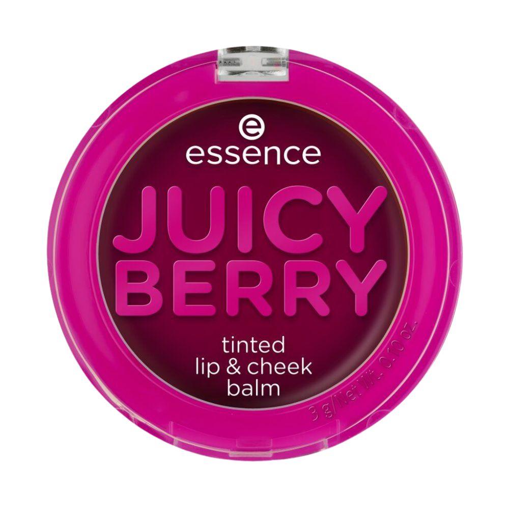 Essence Juicy Berry tinted balzam za usne i obraze
