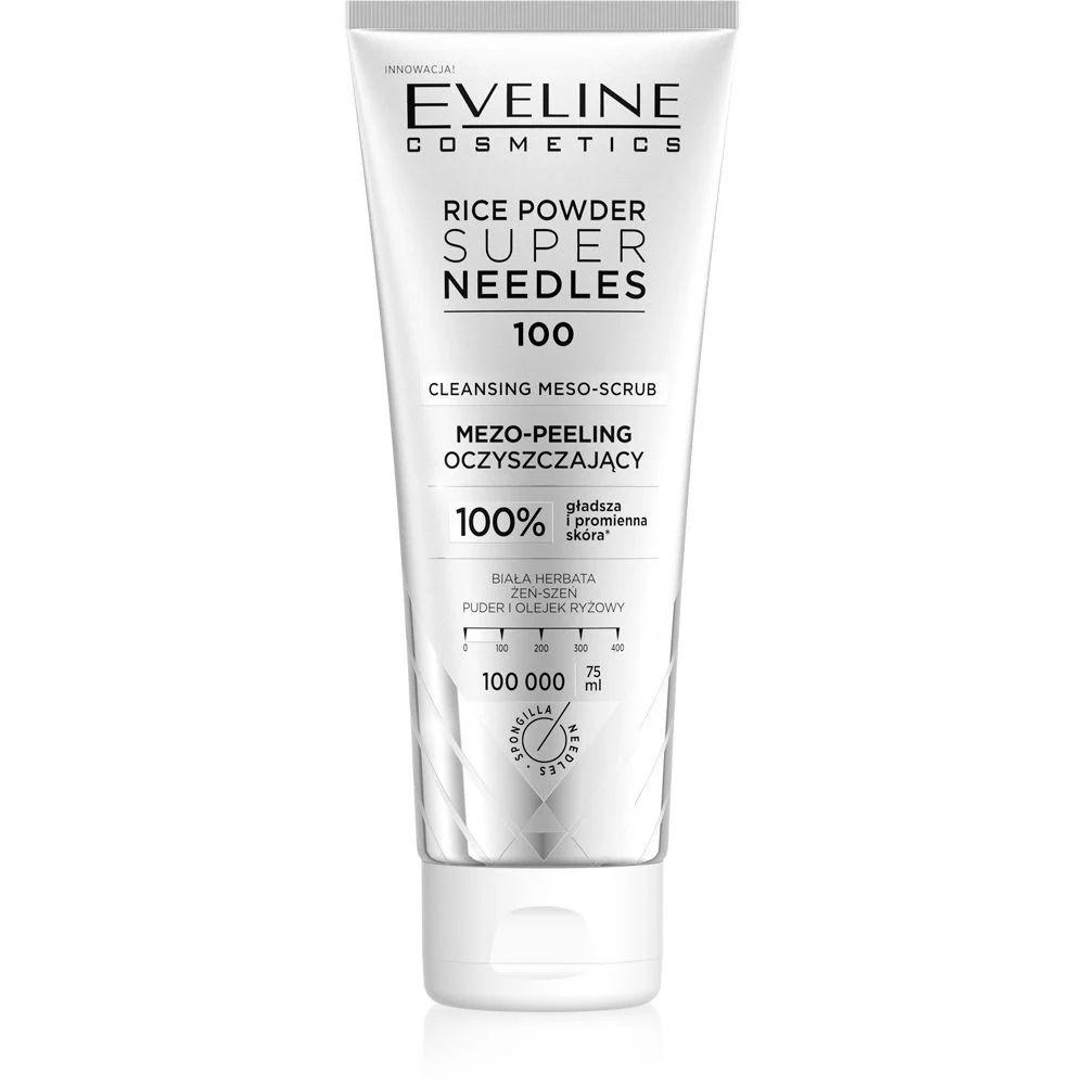 Eveline Super Needles Rice 100 piling za lice 75 ml