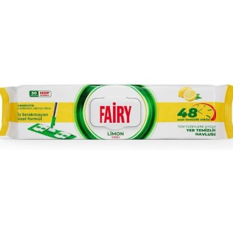 Fairy vlažne maramice za mop sa mirisom limuna 50 kom