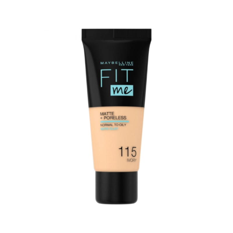 Fit me tečni puder – 115 Ivory, 30 ml