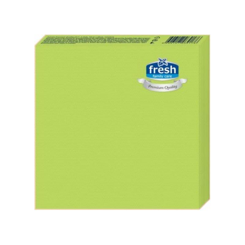 Fresh Premium Salvete Limeta – Dvoslojne, 25 Komada (38x38 cm)
