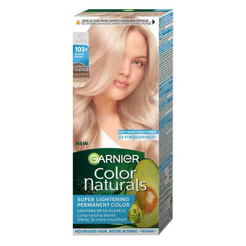 Garnier Color Naturals 102+ – Ledeno srebrna