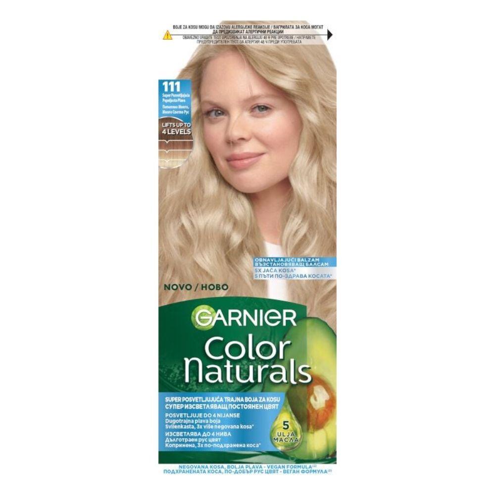 Garnier Color Naturals 111 Super Posvetljujuća Pepeljasto Plava