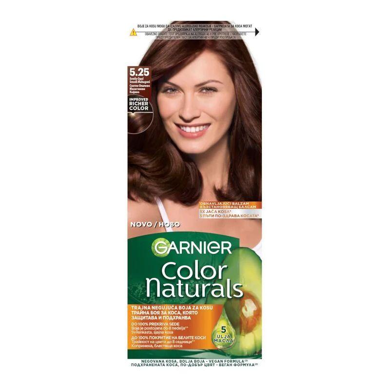 Garnier Color Naturals boja za kosu 5.25 – Svetlo opal smeđi mahagoni