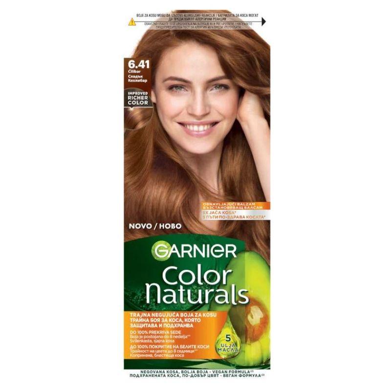 Garnier Color Naturals boja za kosu 6.41 – Ćilibar