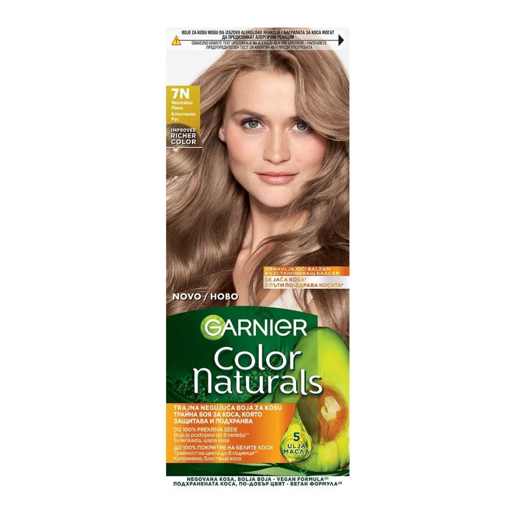Garnier Color Naturals boja za kosu 7N – Neutralno plava