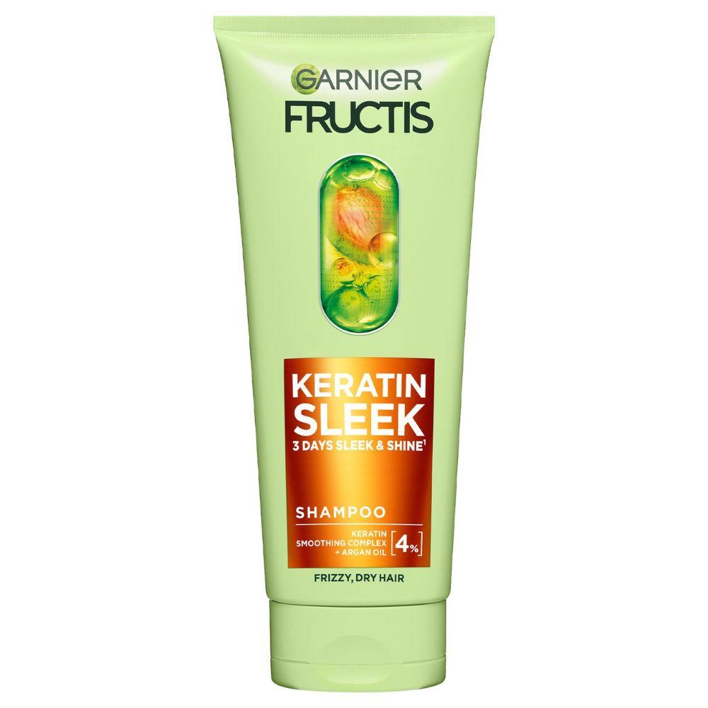Garnier Fructis Keratin Sleek šampon za nezaglađenu suvu kosu 200ml