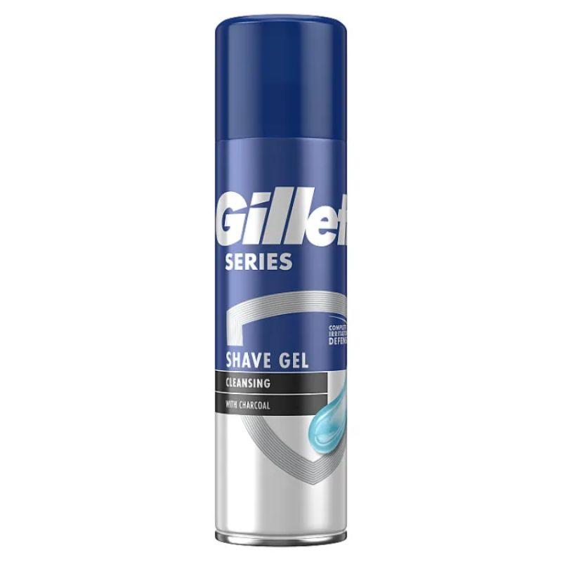 Gillette Series Charcoal gel za brijanje – 200ml