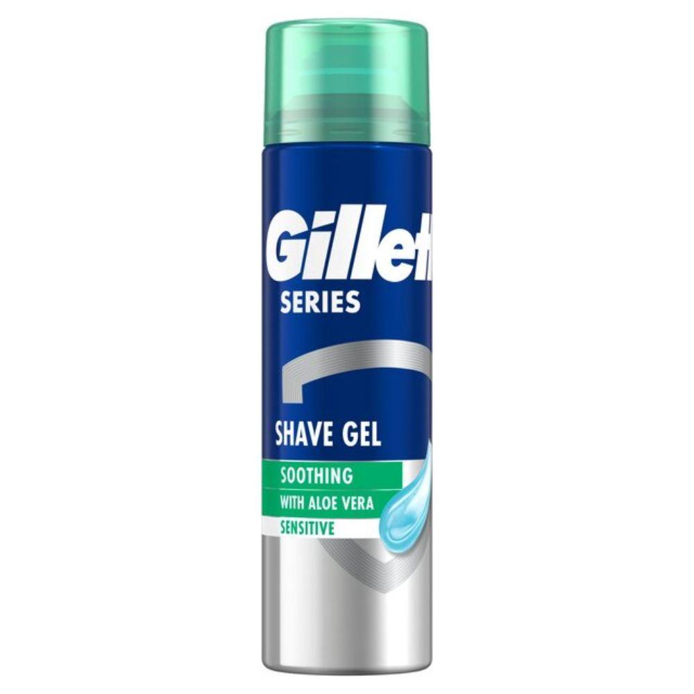 Gillette Series Shave Gel Sensitive – Gel za brijanje za osetljivu kožu (200 ml)