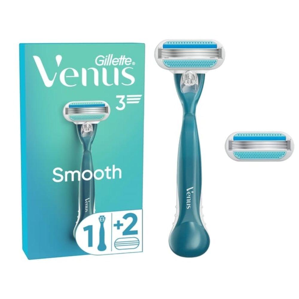 Gillette Venus Smooth ženski brijač + 2 dopune 1 kom
