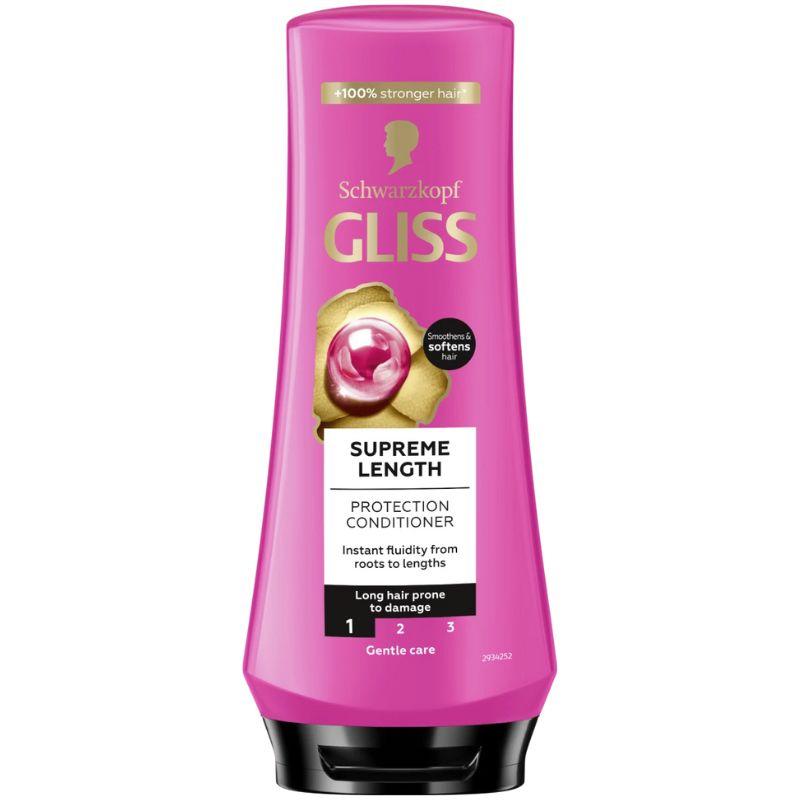 Gliss Supreme Length regenerator za kosu – 200 ml, obnavlja duge vlasi i štiti vrhove