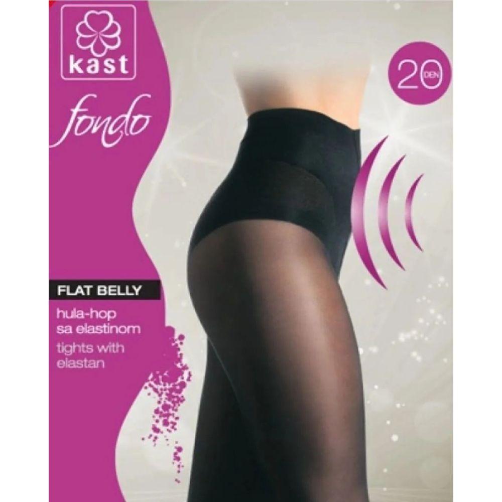 Hula-hop Čarape Kast Flat Belly 20 den