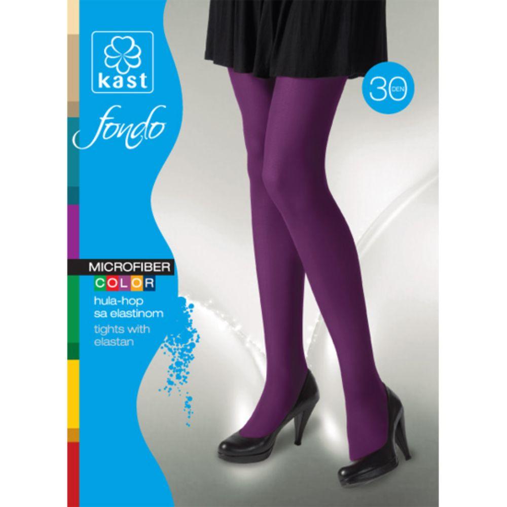 Hula-hop Čarape Kast Mikrofiber color 30 den