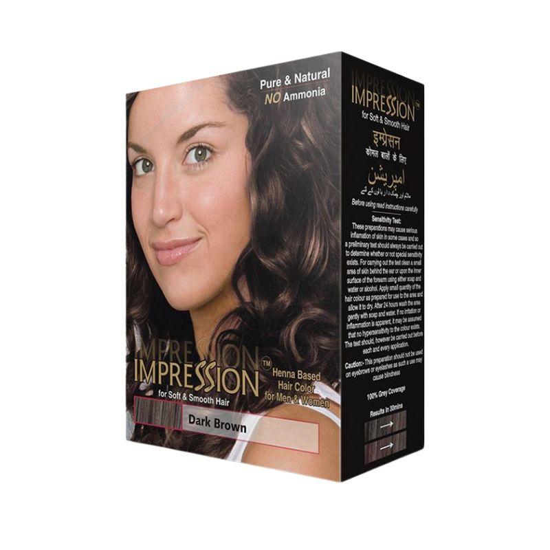 Impression Dark Brown – Kana za kosu sa 100% prirodnim sastojcima