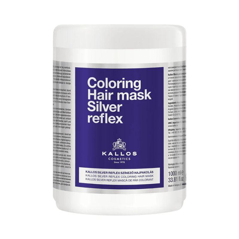 Kallos Silver Reflex Coloring maska za kosu - 1000 ml