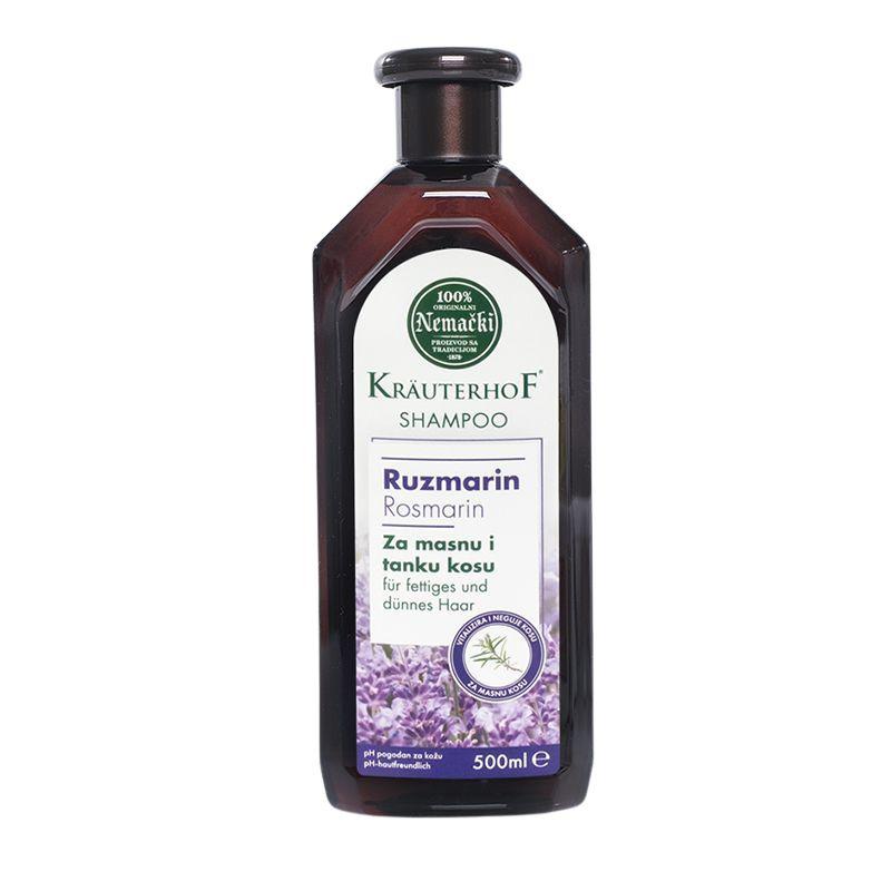Kräuterhof šampon za masnu i tanku kosu - Ruzmarin – 500ml