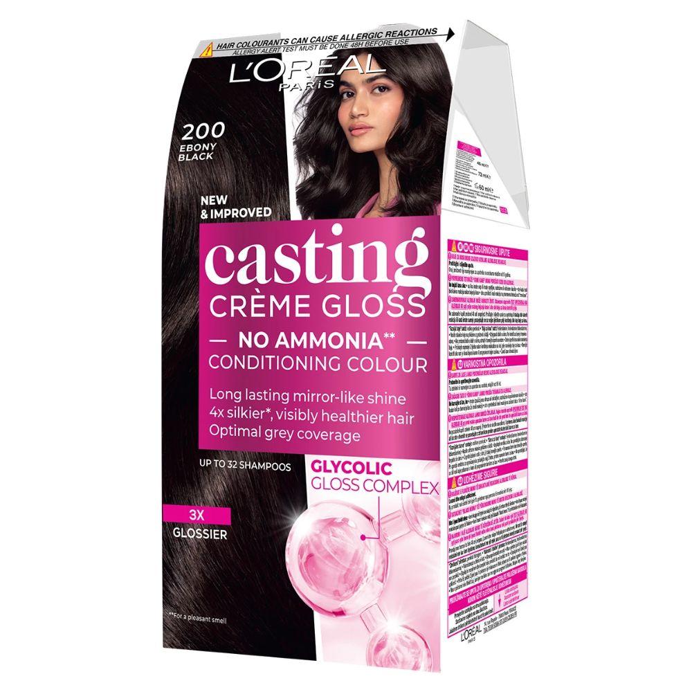 L’Oréal Paris Casting Crème Gloss boja za kosu 200 – Crna