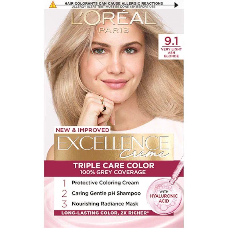 L Oréal Paris Excellence Creme 9.1
