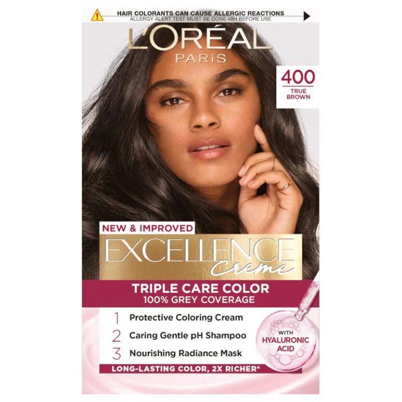 L Oréal Paris Excellence Creme boja za kosu 400 – Prirodno tamno braon